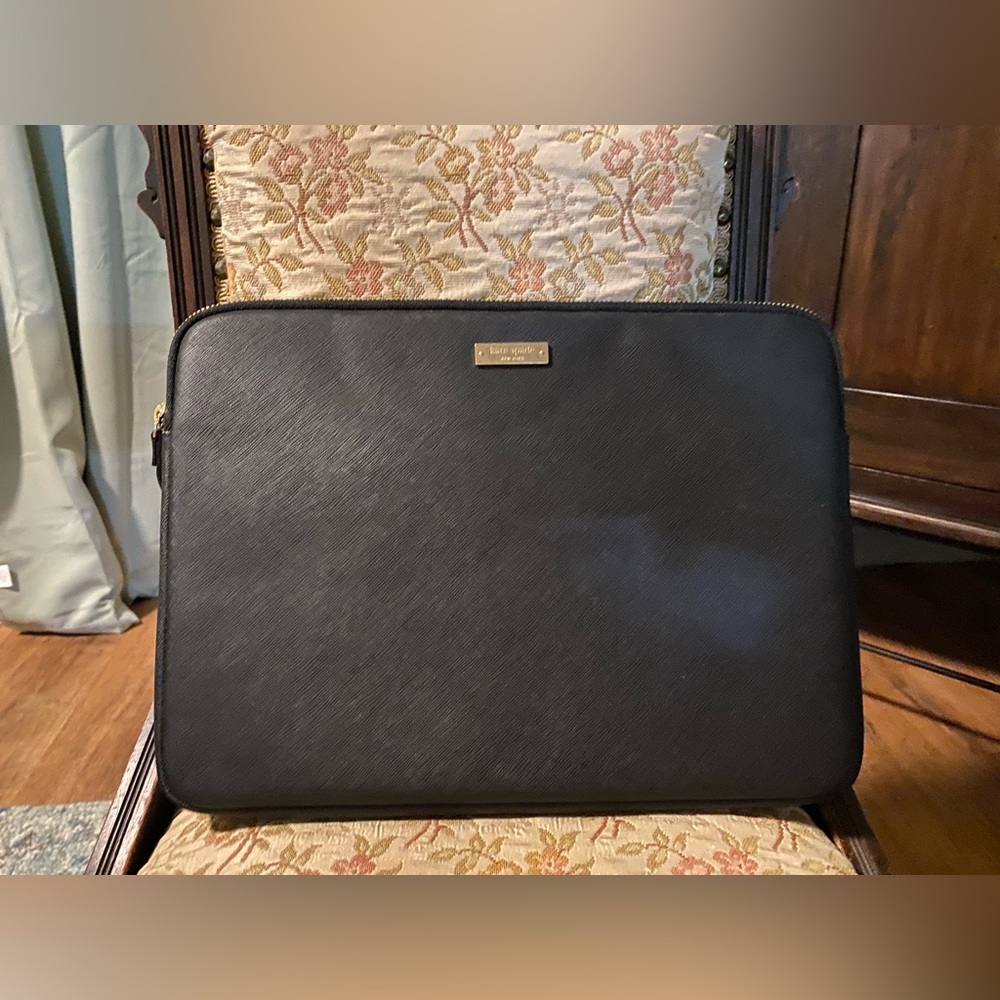 Kate Spade Black Laptop Sleeve NWOT